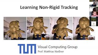 Perceiving Systems talk by Matthias Niessner on Learning Non-rigid Optimization
