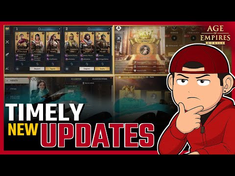 MASSIVE AOE Mobile Update! Troop Presets, NEW Merits Store & NEW Buff | Age of Empires Mobile