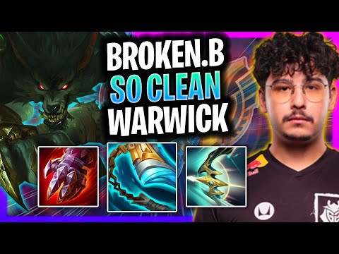 BROKEN BLADE IS SO CLEAN WITH WARWICK! | G2 Broken Blade Plays Warwick Top vs Gwen!  Season 2025