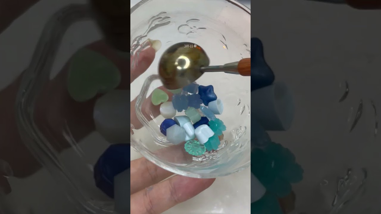 青色MIXでシーリングスタンプ❁