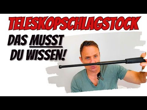 Der Teleskopschlagstock - unverzichtbares Wissen zu dieser (erlaubten) Waffe! #kali #escrima