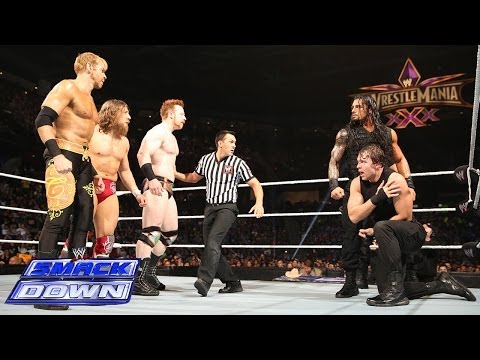 Daniel Bryan, Sheamus & Christian vs. The Shield: SmackDown, Feb. 14, 2014
