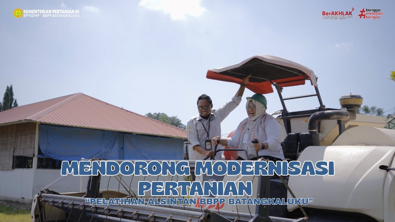 Pelatihan Alsintan di Batangkaluku