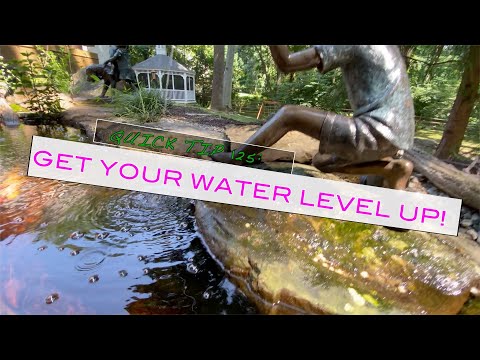 QUICK TIPS FROM TURPIN 125: Get your water level up!