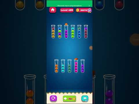 Ball Sort Puzzle Hard Level 499 Color Games All levels Fast n Clean playlist - YouTube