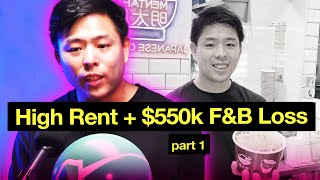 $550k Loss in 2 Years Keat MentaiYa on F&B's High Rent in Singapore - Singaplex Podcast Part 1