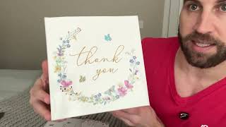 54 Pcs Funeral Guest Book for Memorial Service Celebration of Life Guest Book Hardcover
