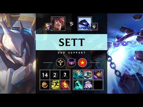 Sett Support vs Xerath - VN Master Patch 25.16
