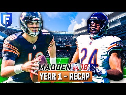 Madden 18 Bears Franchise Year 1 Recap & Draft Prospect Preview | Ep.18