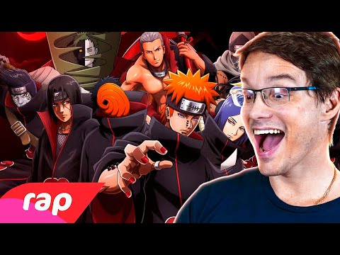 Rap da Akatsuki (Naruto) - OS NINJAS MAIS PROCURADOS DO MUNDO | NERD HITS #React