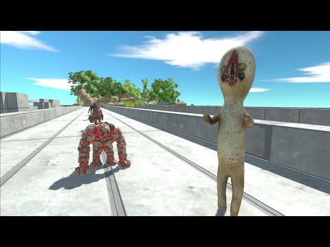 SCP 173 OASIS DEATH RUN - Animal Revolt Battle Simulator