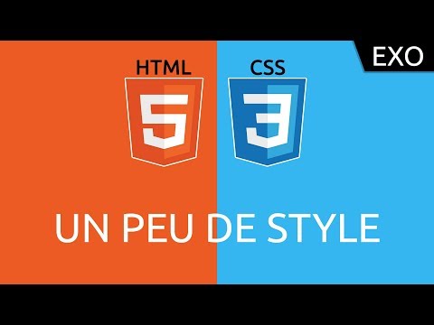 Exo HTML CSS 4 un peu de style