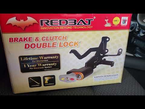 Redbat Double Pedal Lock Security for Toyota Hilux Revo 2022 4x4 - *all car model avaliable*
