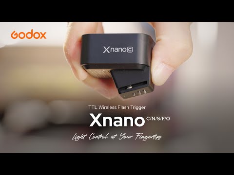 Godox X3 S Touchscreen TTL Wireless Flash Trigger for Sony video