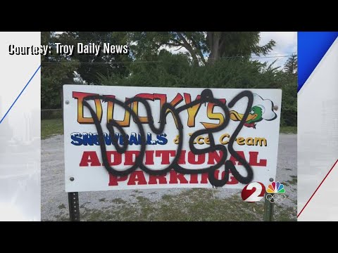 Troy Police investigate string of graffiti attacks