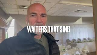 Singing Waiters at the Cedar Court Hotel, Huddersfield