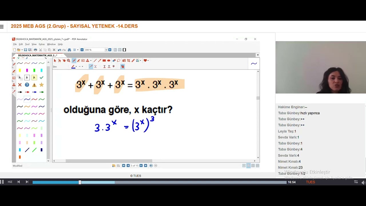 Sayısal Yetenek <br> Matematik