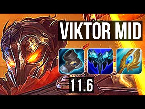 VIKTOR vs SYNDRA (MID) | Rank 5 Viktor, 3/1/12 | KR Challenger | v11.6