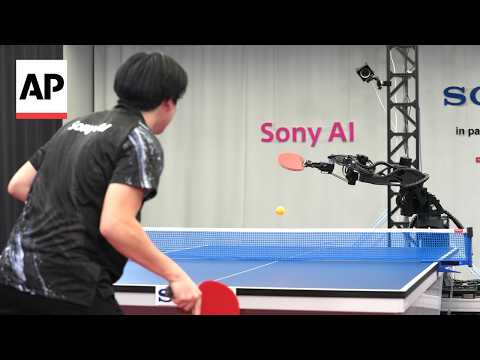 WATCH: A robot is beating human pros at table tennis