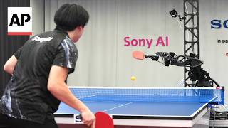 WATCH: A robot is beating human pros at table tennis