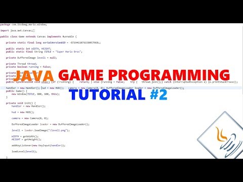 Java Game Programming 2 Main Game Loop Graphics