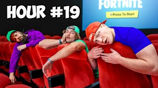 LAST TO LEAVE EXTREME MOVIE THEATER!!