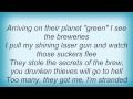 Tankard - Alien Revenge Lyrics