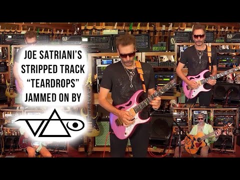 Steve Vai plays Joe Satriani's "Teardrops"