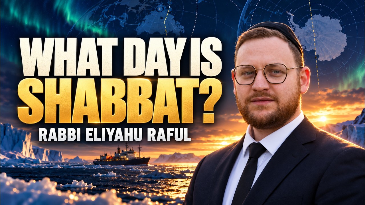 Shabbat at the Edge of the World: The Dateline, Time Zones & the Poles | Rabbi Eliyahu Raful