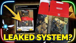 RUMOR: Leaked Images of a Zelda 40th Limited Edition Switch 2 Have Appeared!