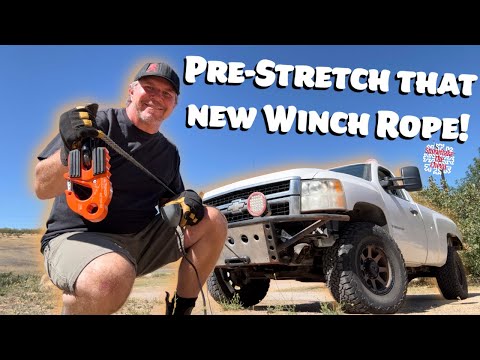 Dirt Daily. How to Replace and Stretch your Synthetic Winch Rope.