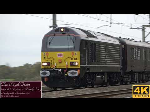 The Royal Train at Bamfurlong - 08th November 2021