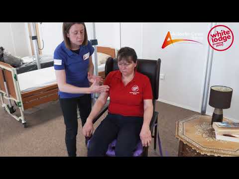Moving & Handling video: How to effectively help someone stand up