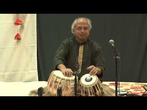 Pandit Yogesh Samsi - Tabla solo with Prathush on Sarangi