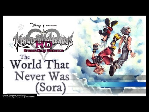 The World That Never Was (Sora) | KH Dream Drop Distance [ENGLISH] ALL CUTSCENES Part 9