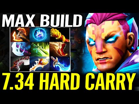 Insane Fast Farm Speed Carry Anti Mage Powerful AM Ganker Build Insane Game Dota 2