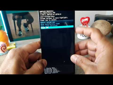 Como resetear TCL 20Y, 30 SE, 30 PLUS, 30 Z