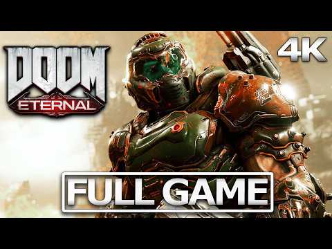 DOOM ETERNAL Full Gameplay Walkthrough / No Commentary【FULL GAME】4K 60 FPS Ultra HD