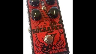 Video thumbnail for Mojo Hand FX Socrates Distortion Guitar Pedal Demo by Music Gear Fast by Music Gear Fast