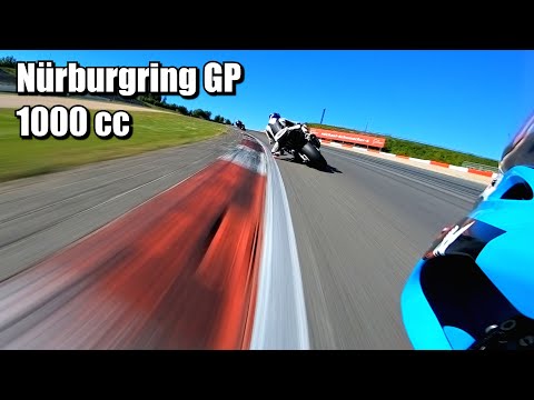 Nürburgring GP Onboard with 1000 cc SuperBike