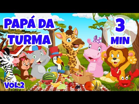 Papá da Turma Vol.2 - Giramille 3 min | Desenho Animado Musical