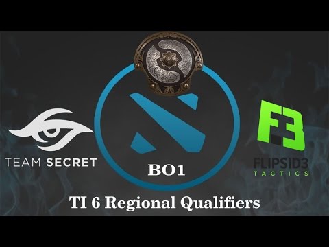 Secret vs Flipsid3, TI 6 Regional Qualifiers, Ez Game