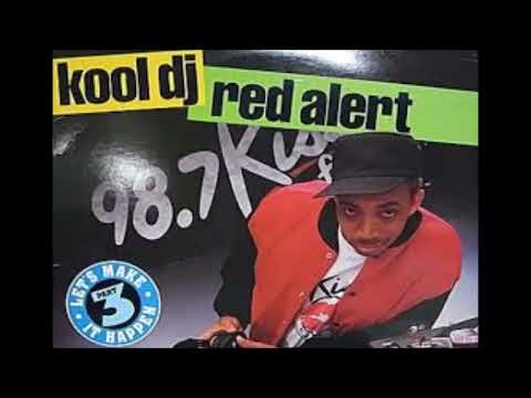 KOOL DJ RED ALERT - LIVE ON KISS FM (1990)