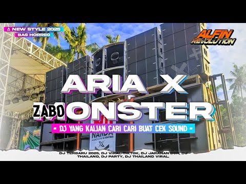 DJ ARIA X MONSTER YANG KALIAN CARI CARI BUAT CEK SOUND BASS GLERR | ALFIN REVOLUTION