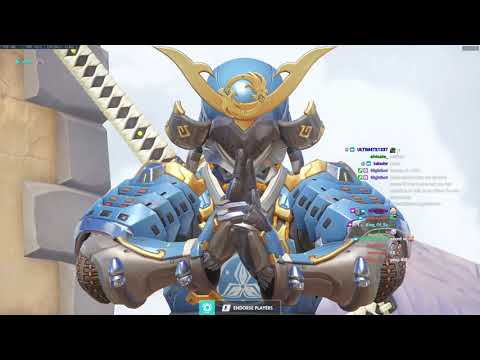 Necros GOD SPEED GENJI GAMEPLAY - PRO OVERWATCH SEASON 27