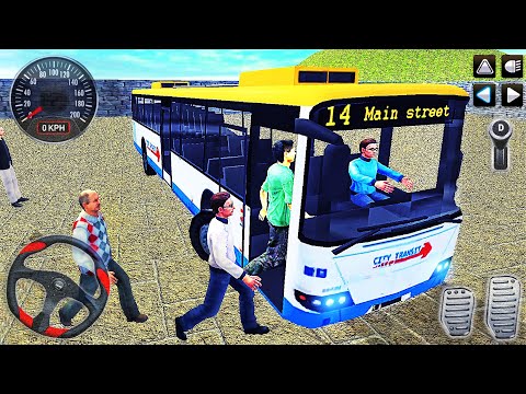 Uphill Coach Bus Driving - Offroad Transport Simulator 2021 - Best Android Gameplay #2