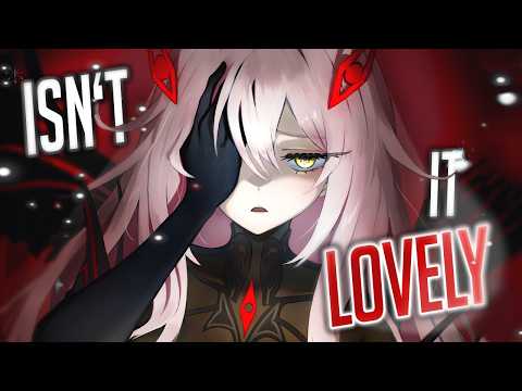 Nightcore - Lovely (But it hits hard) (Lyrics)