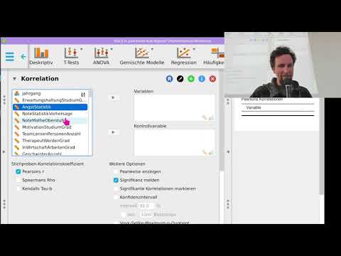 Statistik II Vorlesung 13: partielle Korrelation und multiple Regression für Pearsons r