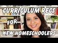Curriculum Options for New Homeschoolers #homeschooling #homeschool