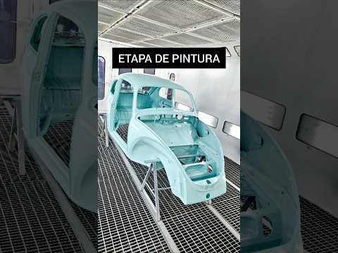 Fusca 1970 chegou a uma das etapas que mais transforma o projeto: a pintura.🛠